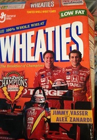 Jimmy V on the Wheaties box